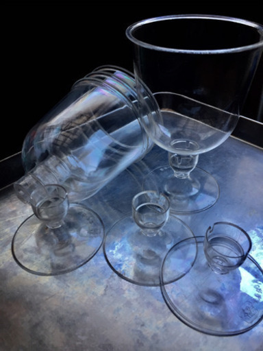 イベント用プラスチックワインカップ脚付組み立て式一個あたり25円×400