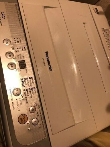 洗濯機 一人暮らし 中古 パナソニック Panasonic 全自動洗濯機 2016年製 5.0kg