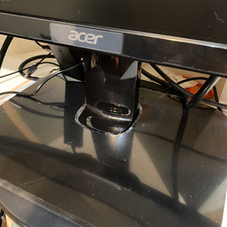 SALE【ほぼ新品】acer/エイサー 24型ワイド液晶モニター HDMIケーブル付