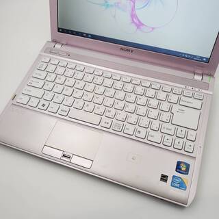 SONY Corei5 メモリ4GB HDD500GB ノートパソコン ホワイト