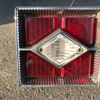 当時物 カミオンテール用 テール メッキリム 未使用品 当時物 カミオン