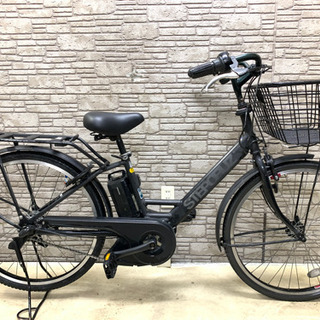 新生活応援SALE  東京23区配達無料　新基準  ブリヂストン　ステップクルーズ　8.7Ah リチウム 電動自転車 中古　26インチ