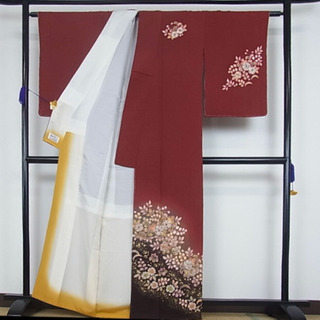 正絹・辻ヶ花訪問着・長襦袢セット（帯は含みません）