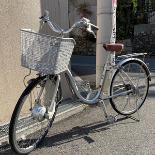 電動自転車26インチ（エネループ）と充電器