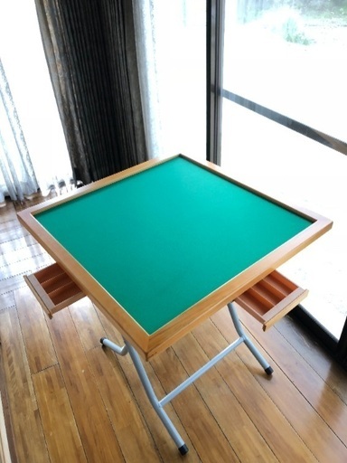 美品！折りたたみ麻雀卓+麻雀牌　キャンセルがあったので1卓のみお取引可能です