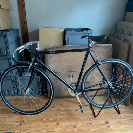 取引終了しました】 FUJI Feather フェザー ピストバイク 自転車譲り