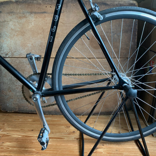 取引終了しました】 FUJI Feather フェザー ピストバイク 自転車譲り