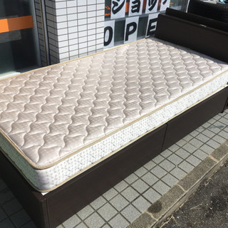 【成約御礼】シングルベッド[ニトリKAITO]寝具/コンセント付...