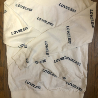 Lovelessのロゴセーター、22.5のブーティ