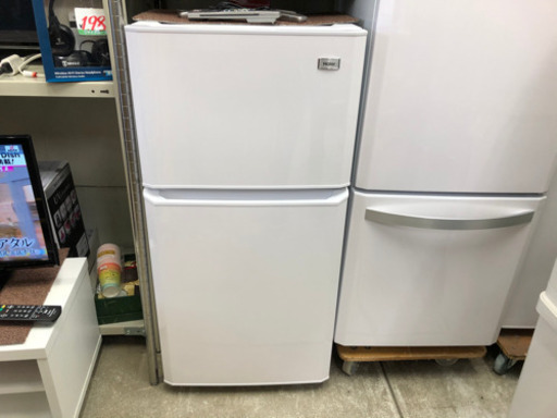 Haier 2ドア 冷蔵庫 2016年製 106L ホワイト
