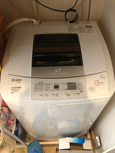 洗濯機 Haier 6kg \u0026 掃除機