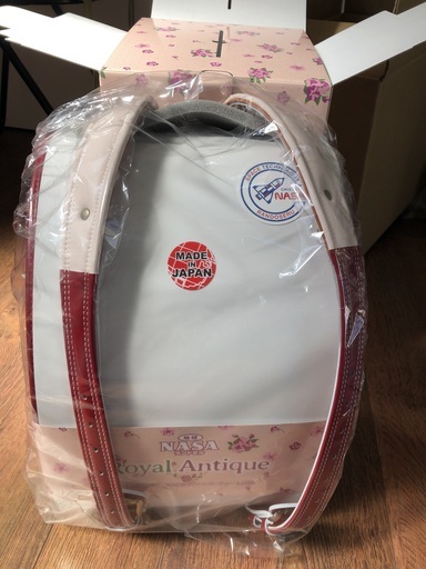 新品！伊勢丹  アンティークランドセル　カーマイン　キャメル