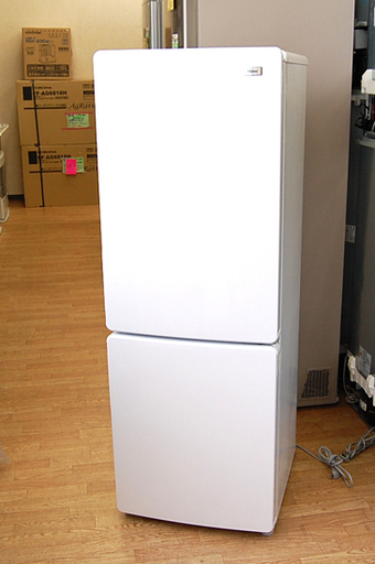 Haier 2ドア冷蔵庫 173L JR-NF173B ホワイト系 2018年製 冷凍 100Lクラス ハイアール☆ PayPay(ペイペイ)決済可能 ☆ 札幌市 清田区 平岡