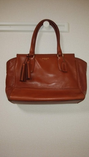 COACH コーチ ハンドバッグ トート ブラウン