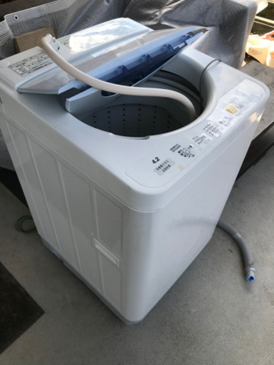 洗濯・脱水容量4.2kg 全自動洗濯機 NA-F42M7