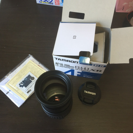 再度値下げ!タムロン TAMRON for CANON AF18-200mmF3.5-6.3 XR 望遠
