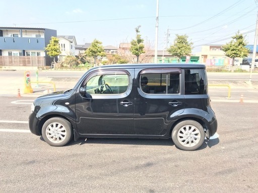 自社ローン全国対応日産キューブ黒自社ローン愛知 岐阜 三重 全国対応 タイヨウ 石刀のキューブの中古車 ジモティー