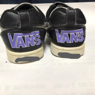 【中古品】子ども用VANSスニーカー【19cm】