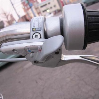 南12条店 自転車 26インチ かご付き 幼児2人同乗基準適合車 ブラウン