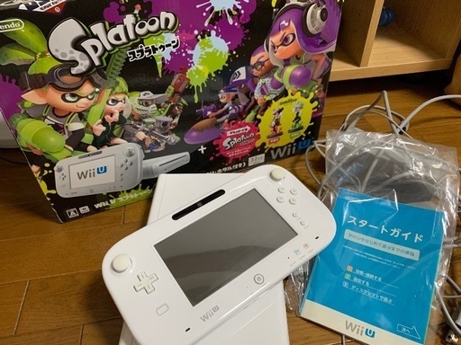 WiiU スプラトゥーンセット　amiibo付き　24日処分