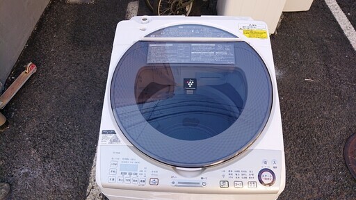 Sharp シャープ 洗濯乾燥機 8 プラズマクラスター 取扱説明書 風呂水給水ホース付き 15年製 安心保証 配達可能 買取帝国 朝 買取帝国 朝霞店 北朝霞の生活家電 洗濯機 の中古あげます 譲ります ジモティーで不用品の処分