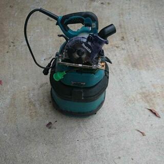 マキタ防塵丸鋸、集塵機