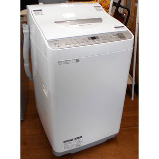 ♪SHARP⁄シャープ 乾燥機能付洗濯機 ES-TX5C-S 5.5kg 2019年
