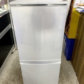 送料無料★2017◆中古★SHARP 137L 冷蔵庫 【SJ-D14C-S】 新生活応援セール！！！！ 中古 シャープ 冷蔵庫 137L 2017年製
