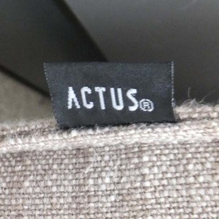 ソファ 3人掛け カウチソファ ベージュ系 布 アクタス ACTUS ペイペイ対応 札幌市西区西野