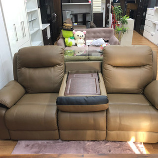 リサイクルサービス八光 田上店 配達・設置OK】LURKEY SOFA Peach 2～3 