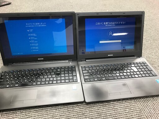 ノートパソコンMouse Pro W952AU 2台 3/31まで！！