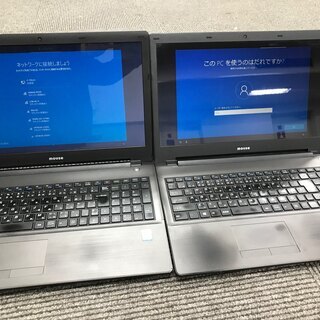 ノートパソコンMouse Pro W952AU 2台 3/31まで！！