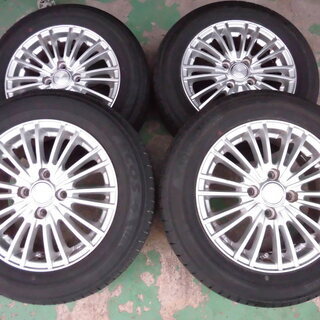 発送OKバリ山●ホイール付★175/65R14★ヨコハマ ４本　H-4