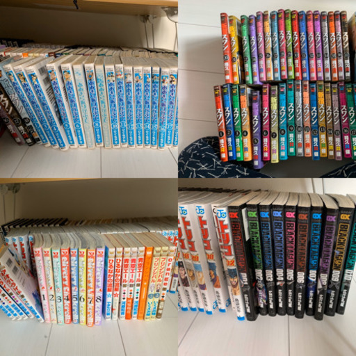 新宿スワン寄生獣大きく振りかぶって進撃の巨人マンガコミック約150巻 漫画マンガ全巻 ゆゆ 蕨のマンガ コミック アニメの中古あげます 譲ります ジモティーで不用品の処分