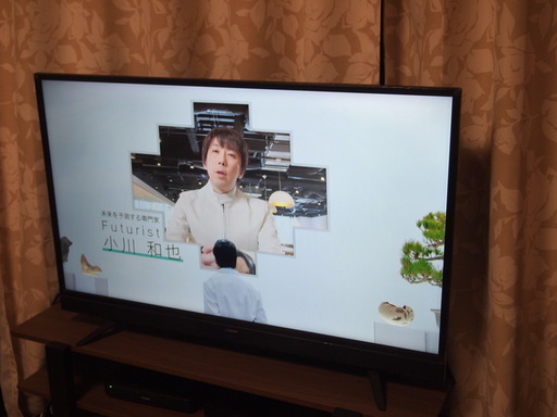 PC接続可　２０１８年製　マクスゼン液晶テレビ　J43SK03　43インチテレビ