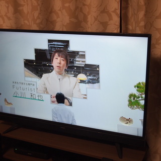 の PC接続可 2018年製 マクスゼン液晶テレビ J43SK03 43インチ