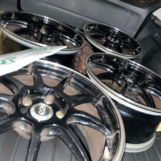 エンケイ　18インチアルミホイール