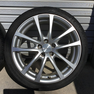 VWポロで使用　タイヤとアルミのセット