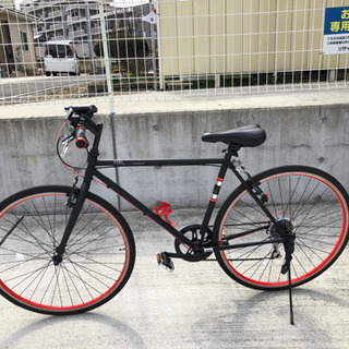 Fit‛s[フイッツ]700c シティクロスバイク 6speed/ブラック 700c シティクロスバイク 6speed/ブラック