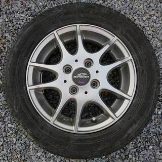 13インチ タイヤ&アルミホイール4本セット 155/65R13