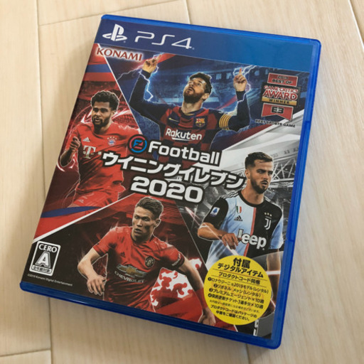 ウイイレ 初回購入特典コード付き Ps4 ウイニングイレブン ウイイレ Yakuta 寺田町のテレビゲーム プレイステーション の中古あげます 譲ります ジモティーで不用品の処分