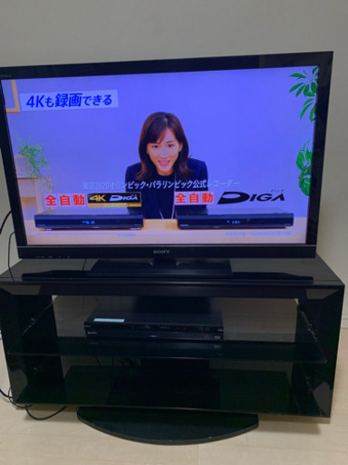 [値下げ]SONY BRAVIA 40型液晶テレビ テレビ台 セット