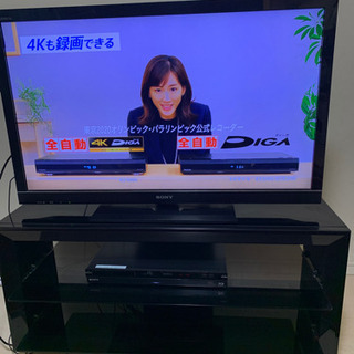 [値下げ]SONY BRAVIA 40型液晶テレビ テレビ台 セット 