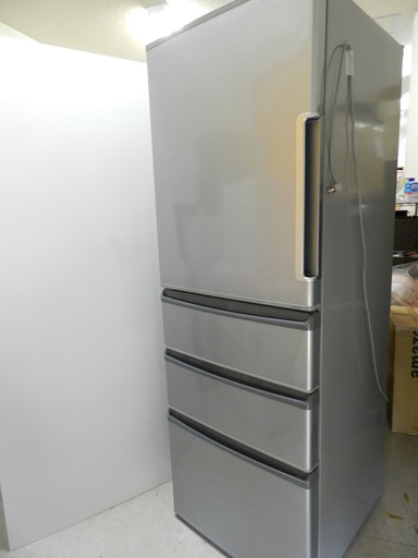 アクア ノンフロン冷凍冷蔵庫 4ドア 355L  2017年製