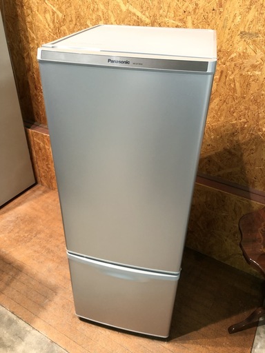 【管理KRR155】Panasonic 2015年 NR-B178W 168L 2ドア冷凍冷蔵庫