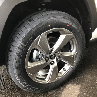 新車外し☆ トヨタ 新型 RAV4 HV G純正ホイール タイヤセット