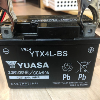 バイク　バッテリー　YTK4L-BS