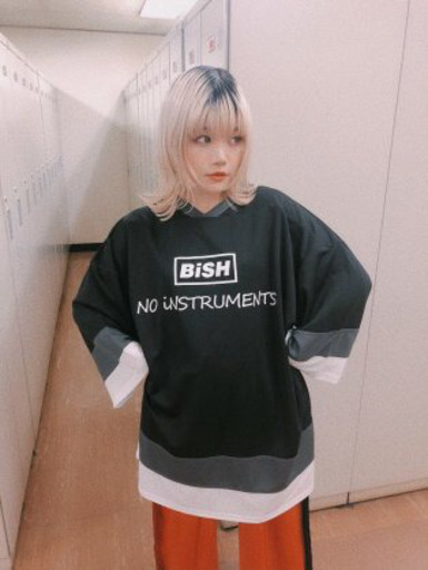 希少 受注生産 【BiSH】ホッケーシャツ セントチヒロ・チッチ