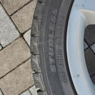 日産ER34純正ホイール+スタッドレス
