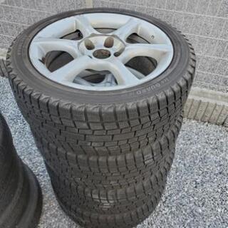 日産ER34純正ホイール+スタッドレス